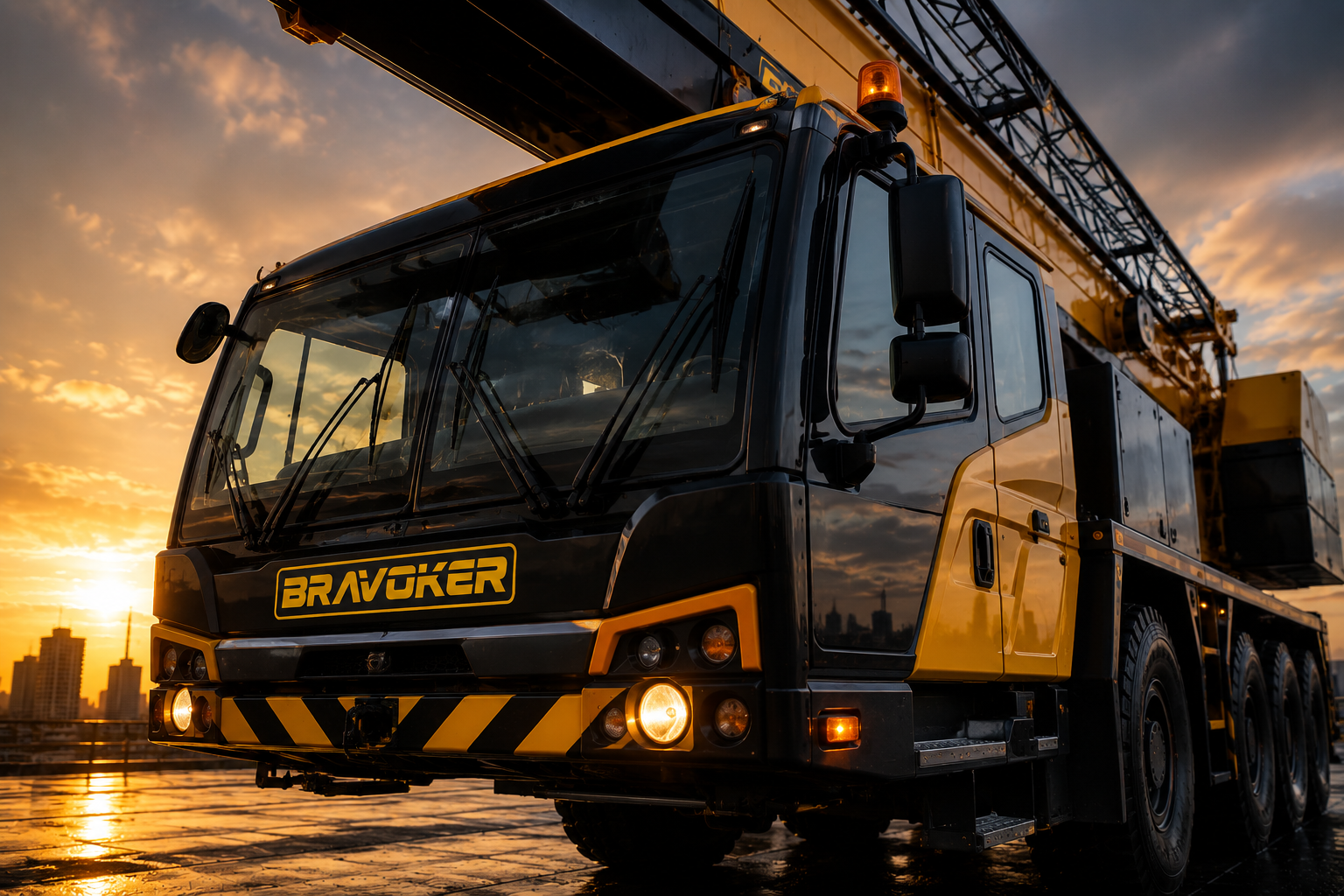 Cabine guindaste Bravoker